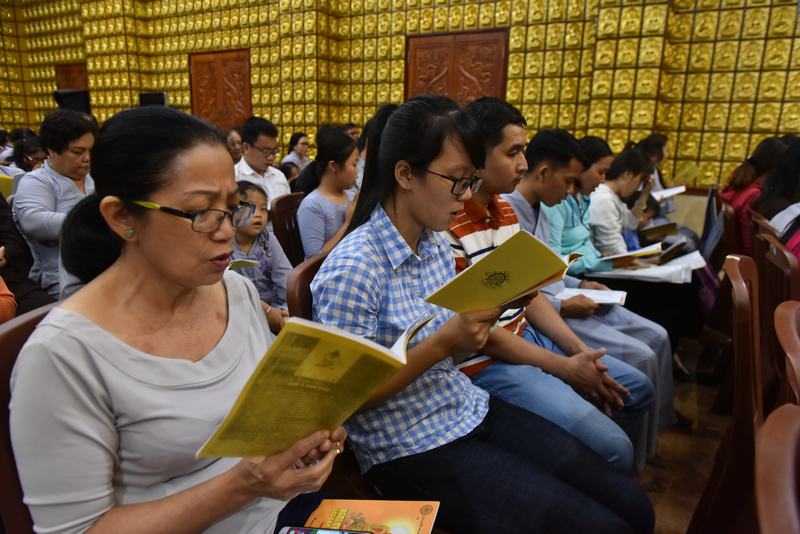 Chùa Giác Ngộ: Lễ Quy Y Tam Bảo ngày 15/04/2018