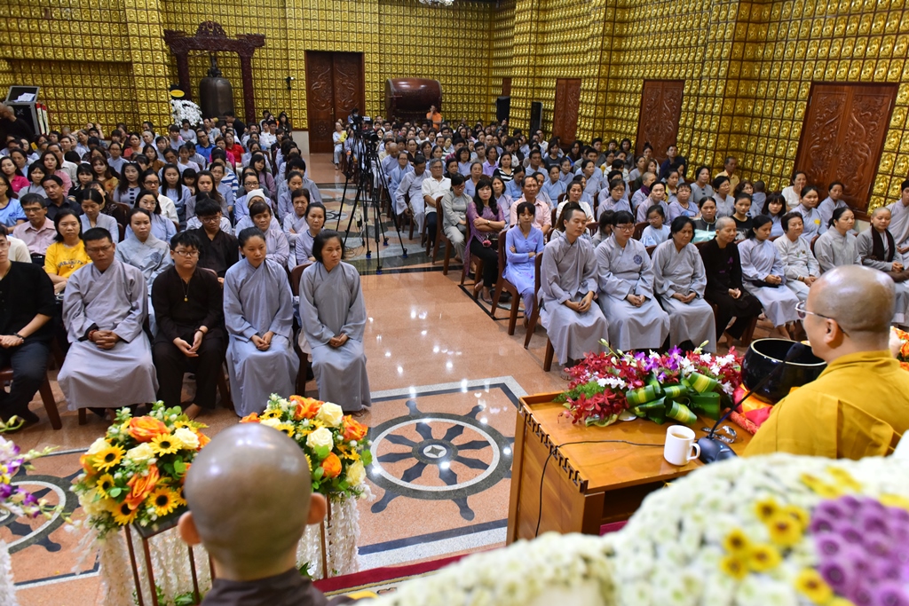Chùa Giác Ngộ: Ngày tu học mừng ngày đản sinh của Đức Phật(29-05-2018)