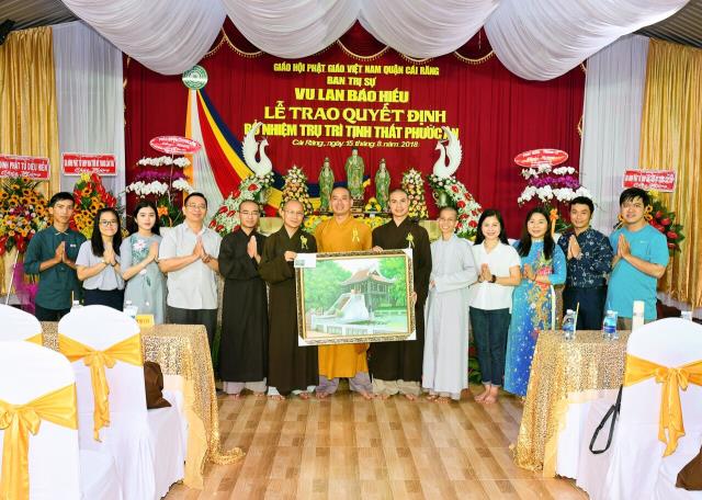 TP. Cần Thơ: Bổ nhiệm trụ trì Tịnh thất Phước Ân