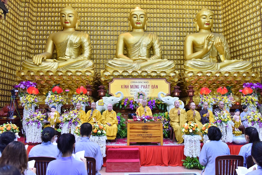 Chùa Giác Ngộ: Ngày tu học mừng ngày đản sinh của Đức Phật(29-05-2018)
