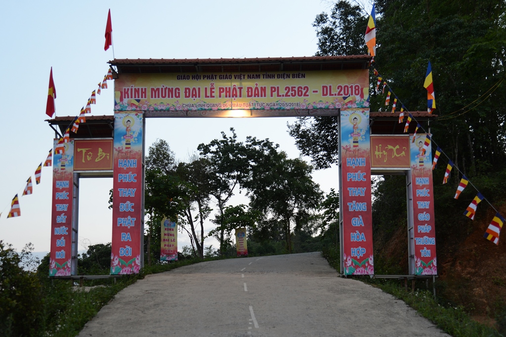 Trang Nghiêm Đại Lễ Phật Đản PL. 2562  Tại Tỉnh Điện Biên