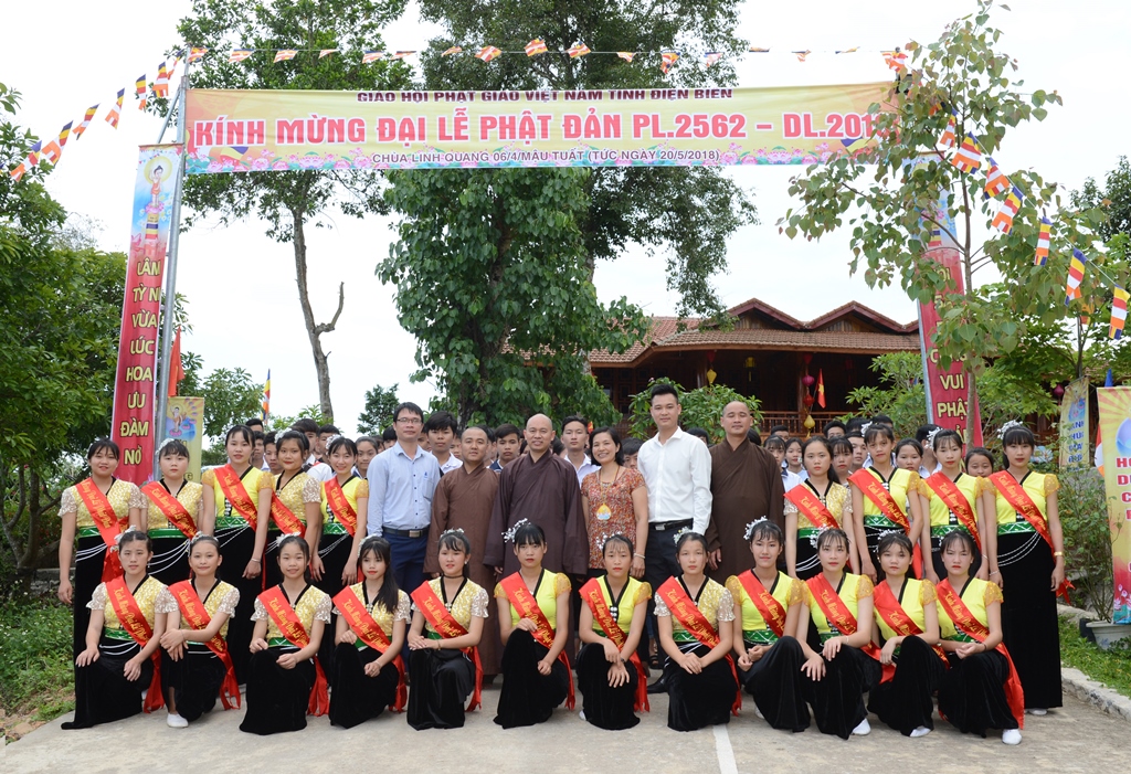 Trang Nghiêm Đại Lễ Phật Đản PL. 2562  Tại Tỉnh Điện Biên