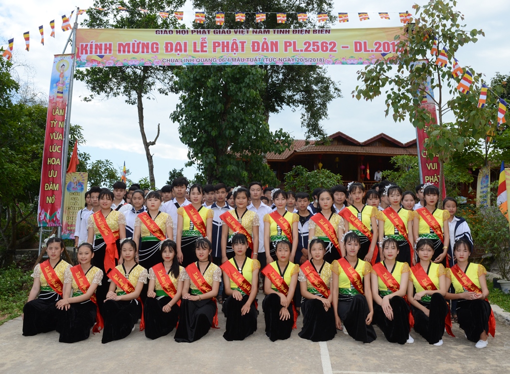 Trang Nghiêm Đại Lễ Phật Đản PL. 2562  Tại Tỉnh Điện Biên