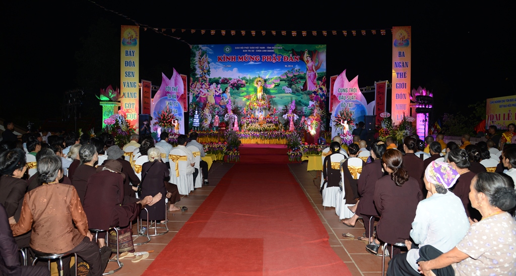 Trang Nghiêm Đại Lễ Phật Đản PL. 2562  Tại Tỉnh Điện Biên