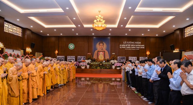 TP.HCM: Trang nghiêm Tưởng niệm 55 năm Bồ tát Thích Quảng Đức (1963 – 2018)