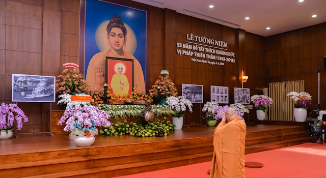 TP.HCM: Trang nghiêm Tưởng niệm 55 năm Bồ tát Thích Quảng Đức (1963 – 2018)