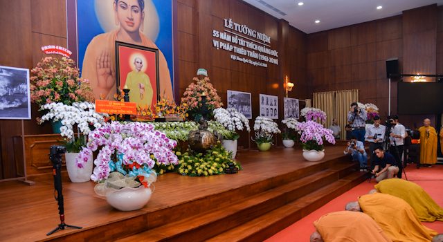 TP.HCM: Trang nghiêm Tưởng niệm 55 năm Bồ tát Thích Quảng Đức (1963 – 2018)