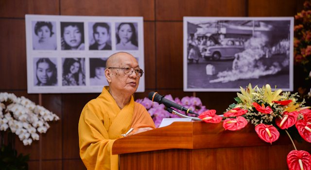TP.HCM: Trang nghiêm Tưởng niệm 55 năm Bồ tát Thích Quảng Đức (1963 – 2018)