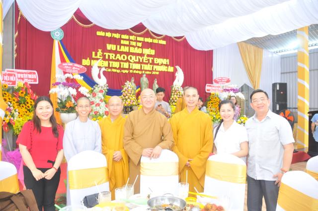 TP. Cần Thơ: Bổ nhiệm trụ trì Tịnh thất Phước Ân