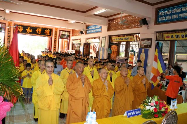 Dầu Tiếng: Khai Mạc Khóa Tu Sen Thanh Mùa Hạ lần VI