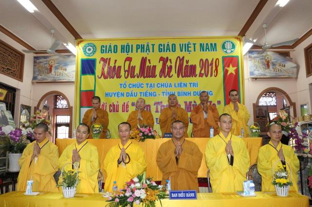 Dầu Tiếng: Khai Mạc Khóa Tu Sen Thanh Mùa Hạ lần VI