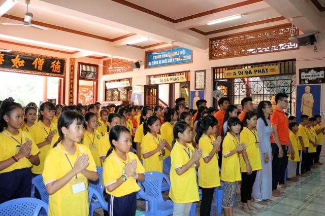 Dầu Tiếng: Khai Mạc Khóa Tu Sen Thanh Mùa Hạ lần VI