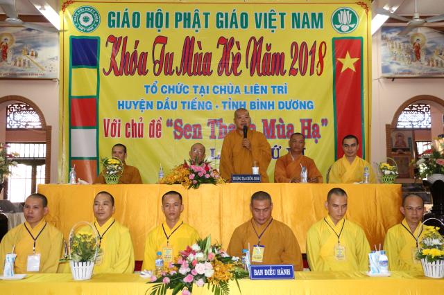 Dầu Tiếng: Khai Mạc Khóa Tu Sen Thanh Mùa Hạ lần VI