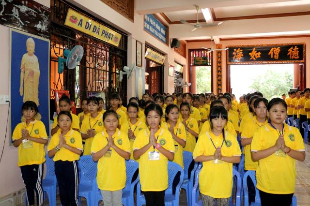 Dầu Tiếng: Khai Mạc Khóa Tu Sen Thanh Mùa Hạ lần VI