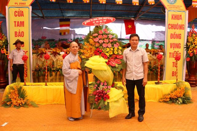 Bình Dương: Đặt đá xây dựng và bổ nhiệm Viện Chủ, Trụ trì chùa Phổ Hiền.