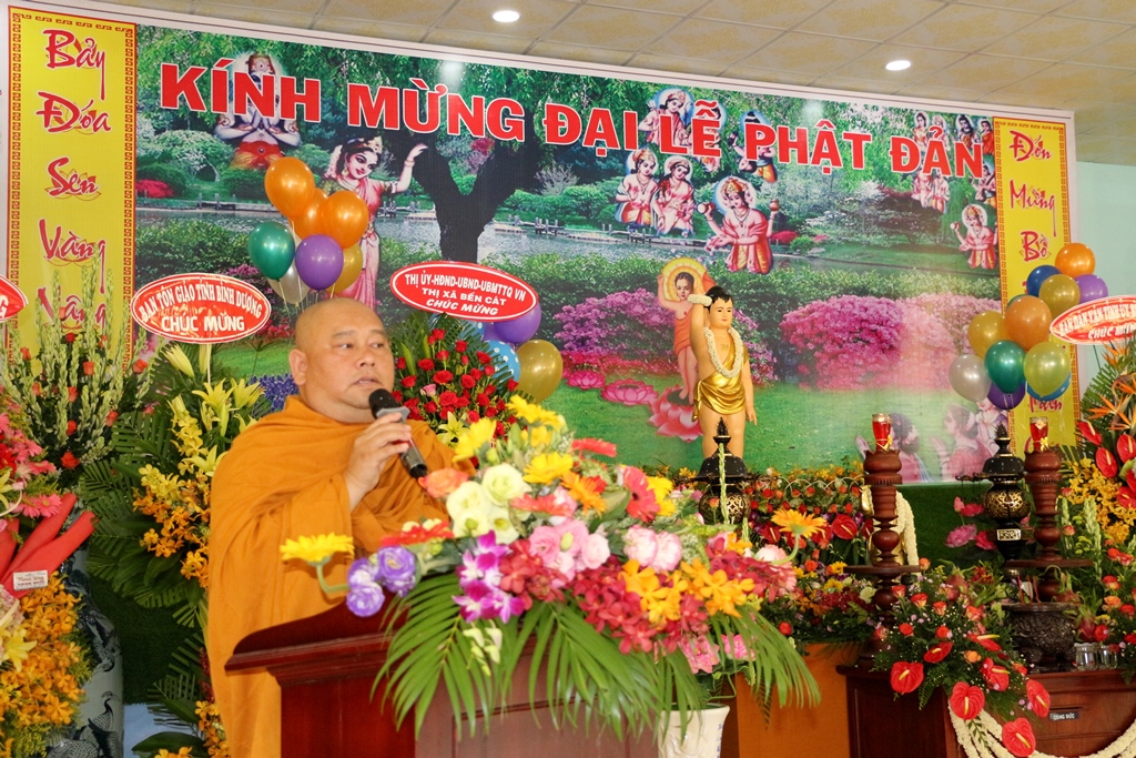 Bình Dương: Đại lễ Phật Đản của BTS GHPGVN thị xã Bến Cát