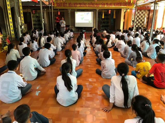 Ninh Bình: Chùa Kiến Ốc lần đầu tổ chức khóa tu mùa hè