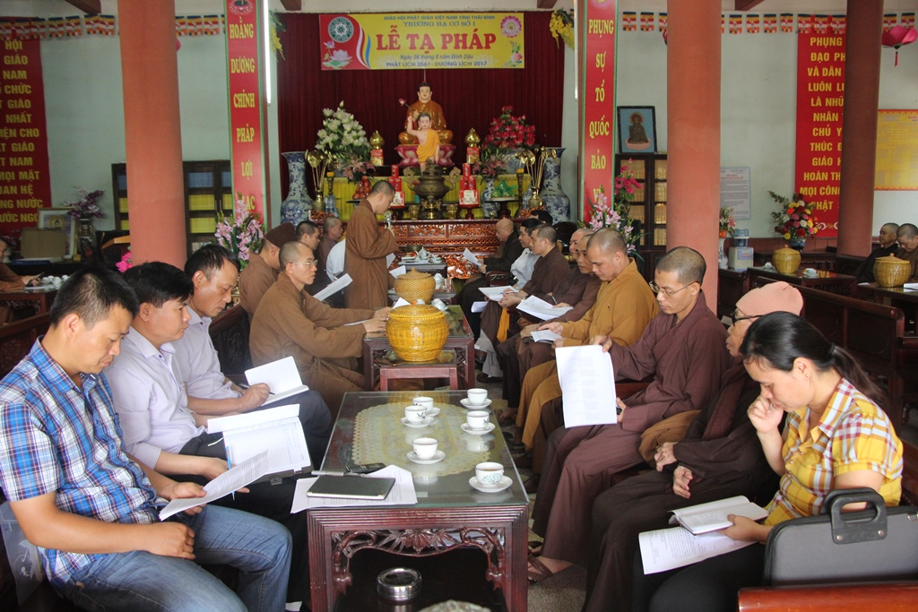 Thái Bình: Ban Trị sự Phật giáo tỉnh triển khai kế hoạch Phật đản