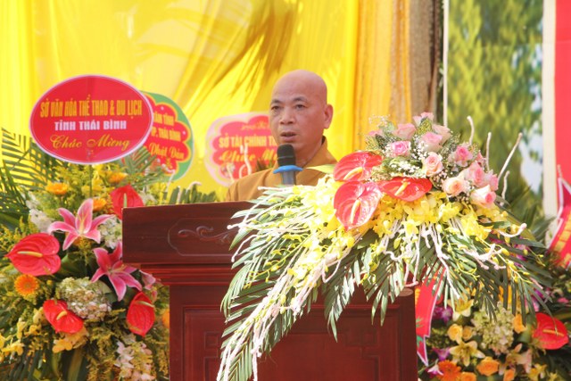 Thái Bình: Chùa Phúc Minh tổ chức Phật đản, thượng lương Chính điện
