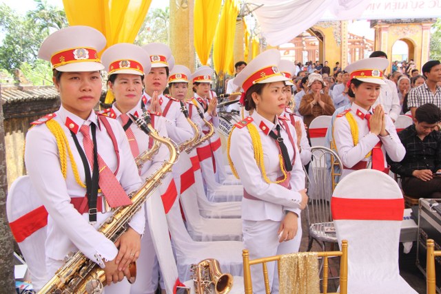 Thái Bình: Chùa Phúc Minh tổ chức Phật đản, thượng lương Chính điện