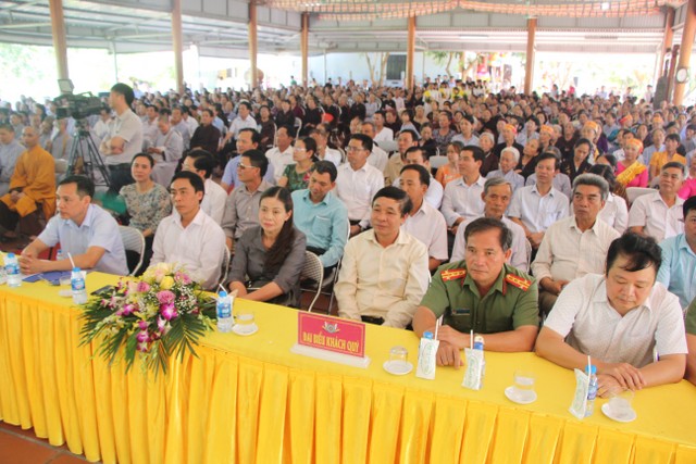 Thái Bình: Phật giáo Vũ Thư tổ chức Đại lễ Phật đản