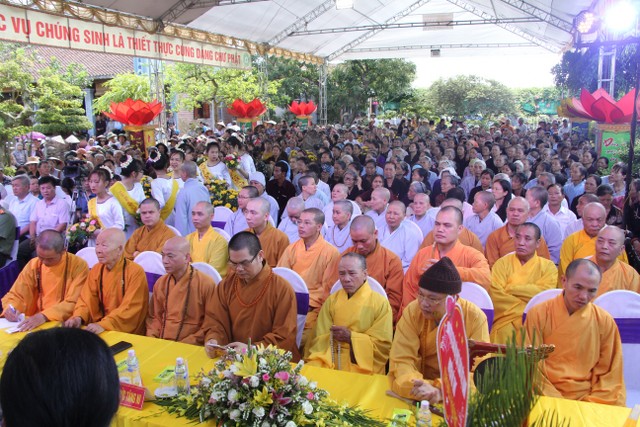 Thái Bình: Phật giáo huyện Thái Thụy mừng Đại lễ Phật đản