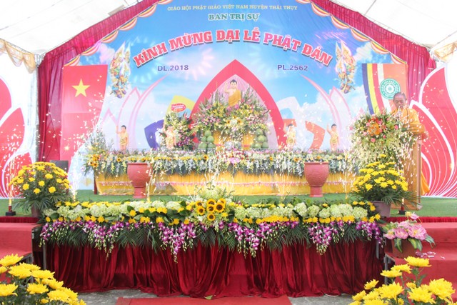 Thái Bình: Phật giáo huyện Thái Thụy mừng Đại lễ Phật đản