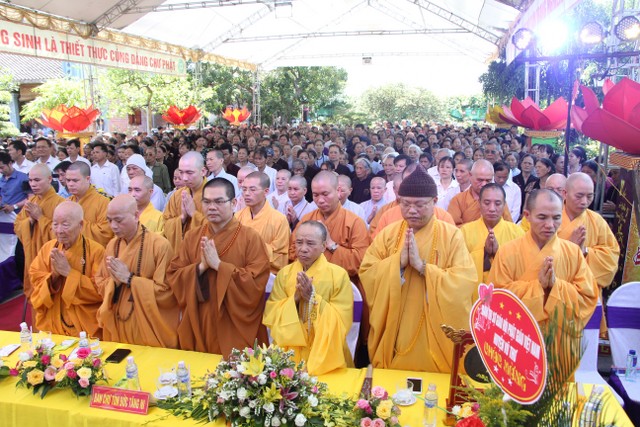 Thái Bình: Phật giáo huyện Thái Thụy mừng Đại lễ Phật đản