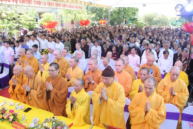 Thái Bình: Phật giáo huyện Thái Thụy mừng Đại lễ Phật đản