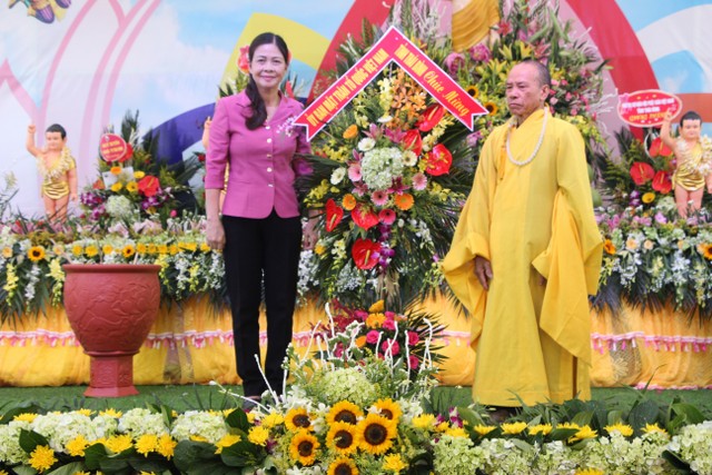 Thái Bình: Phật giáo huyện Thái Thụy mừng Đại lễ Phật đản