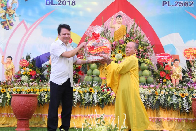 Thái Bình: Phật giáo huyện Thái Thụy mừng Đại lễ Phật đản