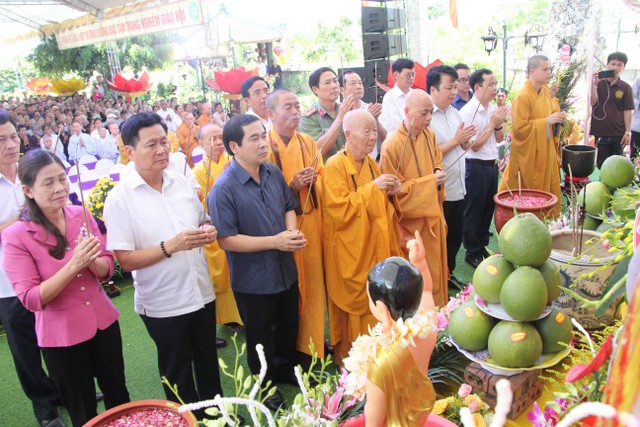 Thái Bình: Phật giáo huyện Thái Thụy mừng Đại lễ Phật đản