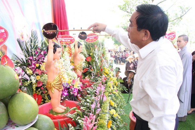 Thái Bình: Phật giáo huyện Thái Thụy mừng Đại lễ Phật đản