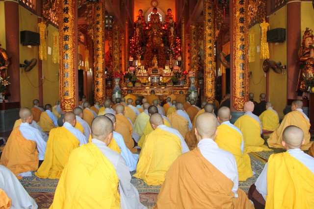 Thái Bình: Hơn 400 Tăng Ni tác pháp an cư kiết hạ
