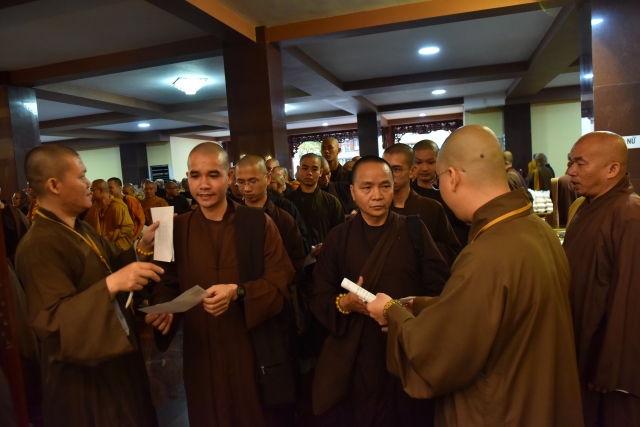 Đại giới đàn Trí Tịnh: Bắt đầu kỳ khảo thí giới tử tại Tuyển Phật trường - Việt Nam Quốc Tự