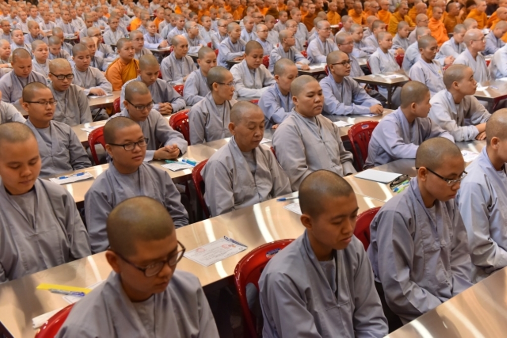Đại giới đàn Trí Tịnh: Bắt đầu kỳ khảo thí giới tử tại Tuyển Phật trường - Việt Nam Quốc Tự