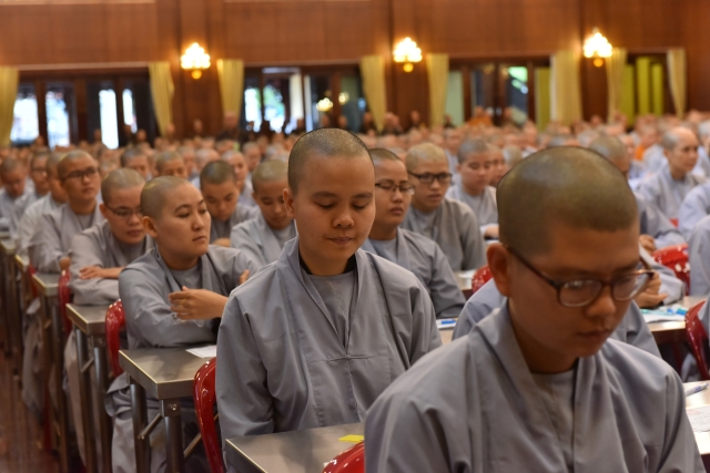 Đại giới đàn Trí Tịnh: Bắt đầu kỳ khảo thí giới tử tại Tuyển Phật trường - Việt Nam Quốc Tự