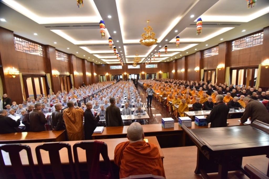 Đại giới đàn Trí Tịnh: Bắt đầu kỳ khảo thí giới tử tại Tuyển Phật trường - Việt Nam Quốc Tự
