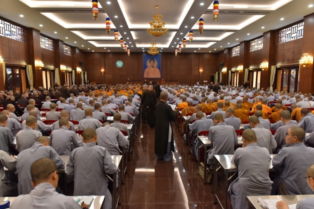 Đại giới đàn Trí Tịnh: Bắt đầu kỳ khảo thí giới tử tại Tuyển Phật trường - Việt Nam Quốc Tự