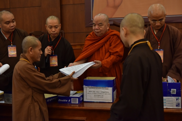 Đại giới đàn Trí Tịnh: Bắt đầu kỳ khảo thí giới tử tại Tuyển Phật trường - Việt Nam Quốc Tự