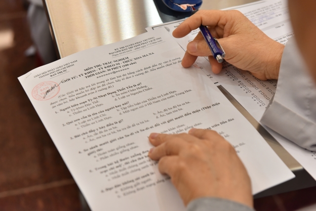 Đại giới đàn Trí Tịnh: Bắt đầu kỳ khảo thí giới tử tại Tuyển Phật trường - Việt Nam Quốc Tự