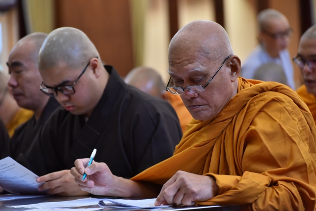 Đại giới đàn Trí Tịnh: Bắt đầu kỳ khảo thí giới tử tại Tuyển Phật trường - Việt Nam Quốc Tự