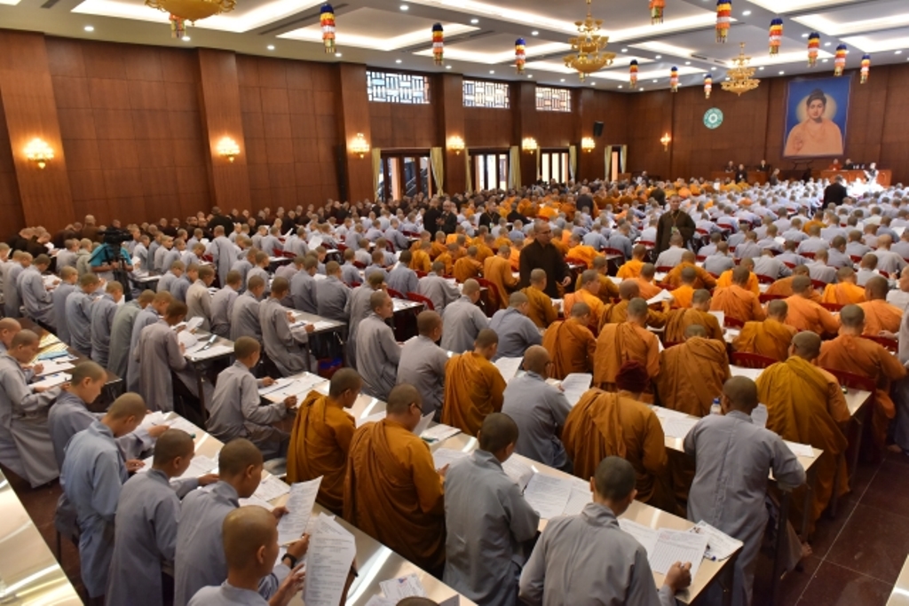 Đại giới đàn Trí Tịnh: Bắt đầu kỳ khảo thí giới tử tại Tuyển Phật trường - Việt Nam Quốc Tự