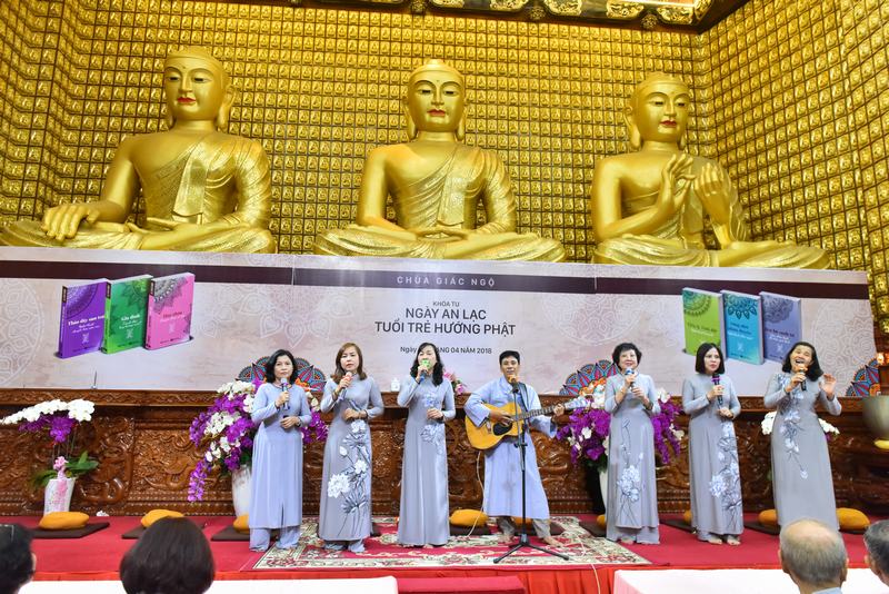 Chùa Giác Ngộ: Khóa tu Ngày An Lạc - Tuổi Trẻ Hướng Phật lần thứ 42