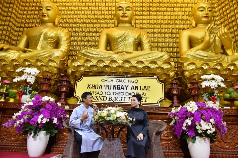 Chùa Giác Ngộ: Khóa tu Ngày An Lạc và Khóa tu Tuổi Trẻ Hướng Phật (10/06/2018)