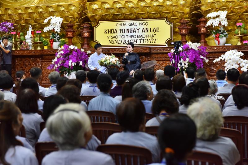 Chùa Giác Ngộ: Khóa tu Ngày An Lạc và Khóa tu Tuổi Trẻ Hướng Phật (10/06/2018)