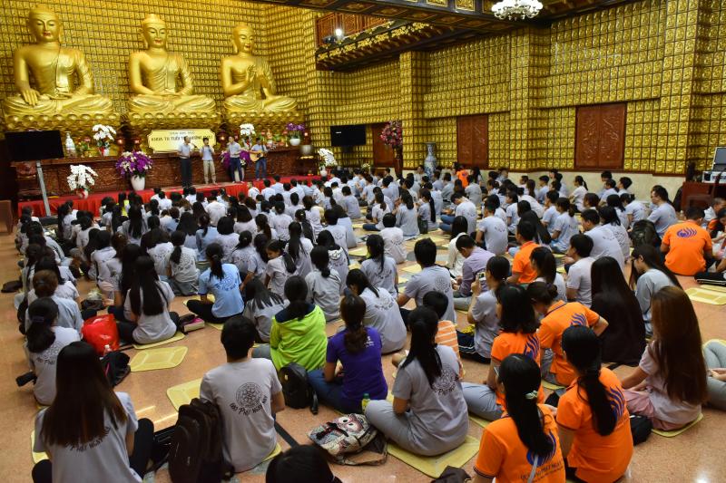 Chùa Giác Ngộ: Khóa tu Ngày An Lạc và Khóa tu Tuổi Trẻ Hướng Phật (10/06/2018)