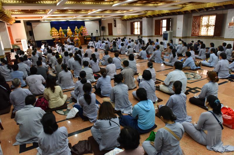 Chùa Giác Ngộ: Khóa tu Ngày An Lạc và Khóa tu Tuổi Trẻ Hướng Phật (10/06/2018)