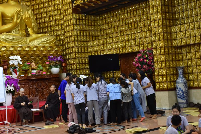 Chùa Giác Ngộ: Khóa tu Ngày An Lạc và Khóa tu Tuổi Trẻ Hướng Phật (10/06/2018)