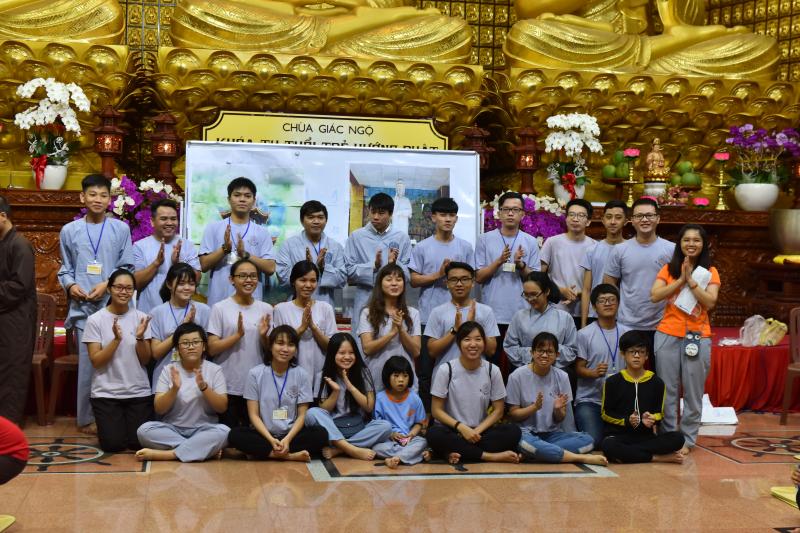 Chùa Giác Ngộ: Khóa tu Ngày An Lạc và Khóa tu Tuổi Trẻ Hướng Phật (10/06/2018)